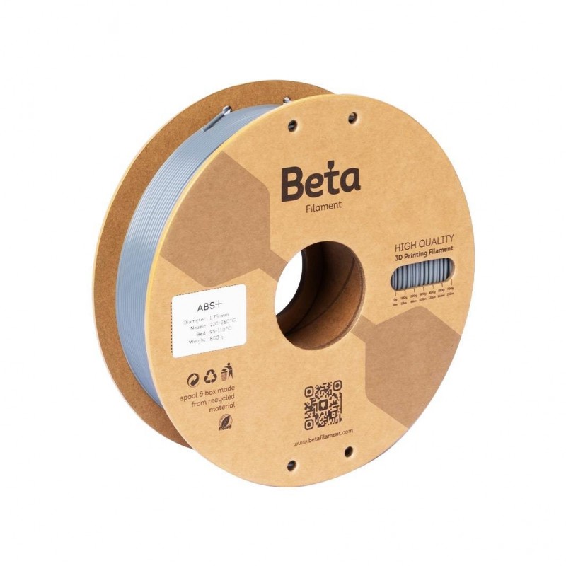 Beta ABS+ Filament Grey
