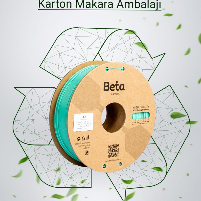 Beta PLA High-Speed Filament Aqua Green