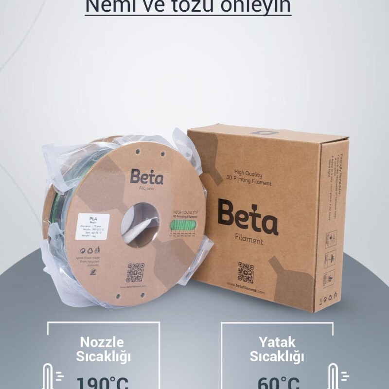 Beta PLA-Magic Silk Black-Green