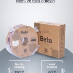 Beta PLA-Magic Silk Black-Rose Red