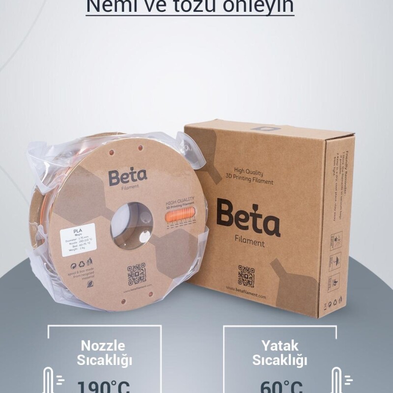 Beta PLA-Magic Silk Bronze-Orange