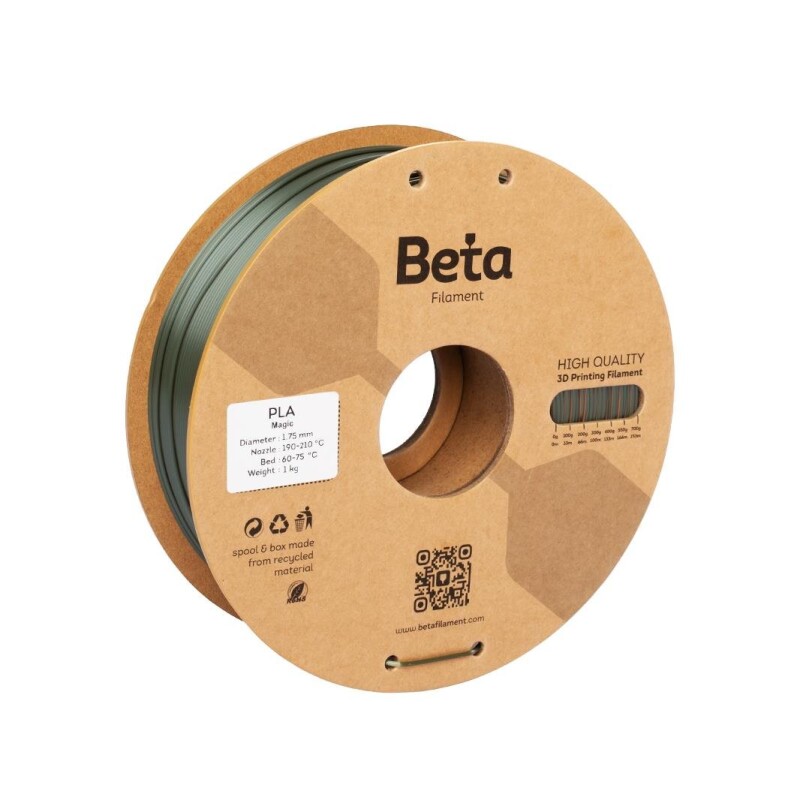 Beta PLA-Magic Silk Bronze-Orange