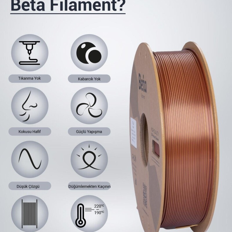 Beta PLA-Magic Silk Gold-Copper