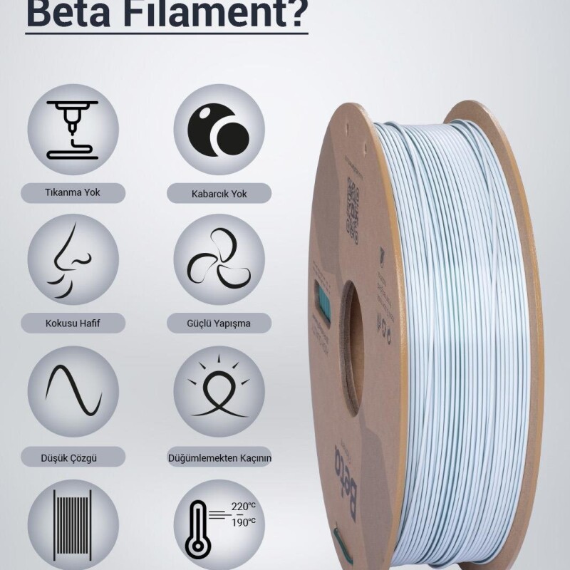 Beta PLA-Magic Silk Green-White