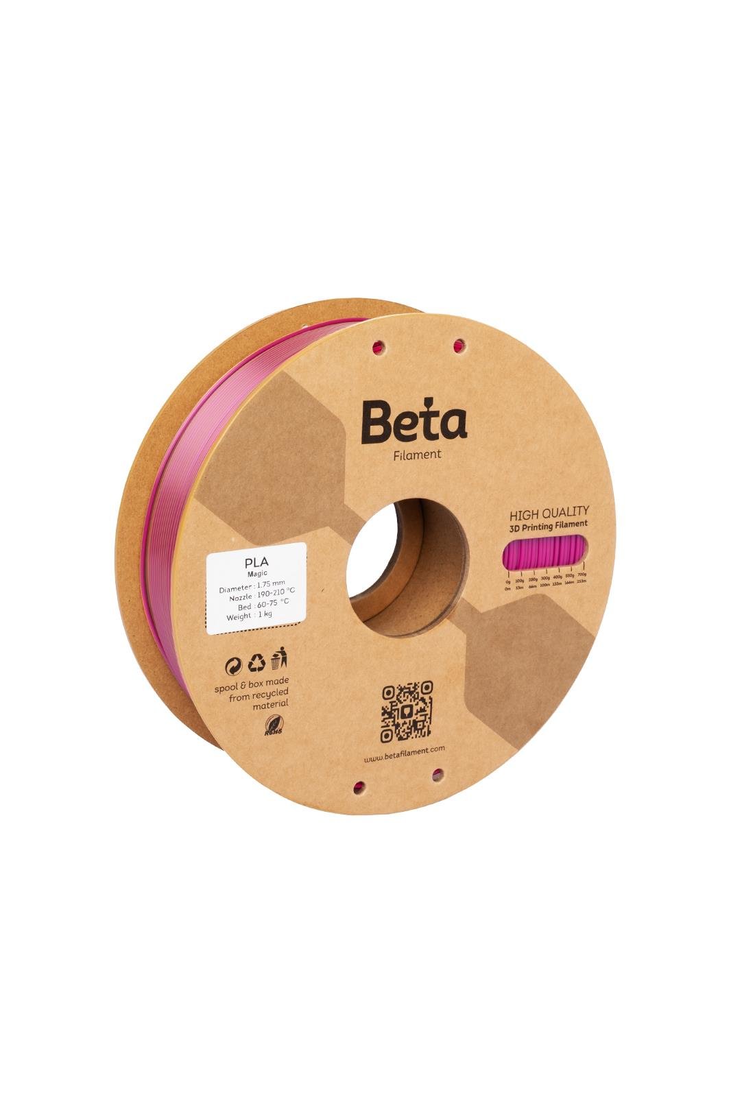 Beta PLA-Magic Silk Rose Red-Gold - AREN3D | 3D Yazıcı, Filament ...