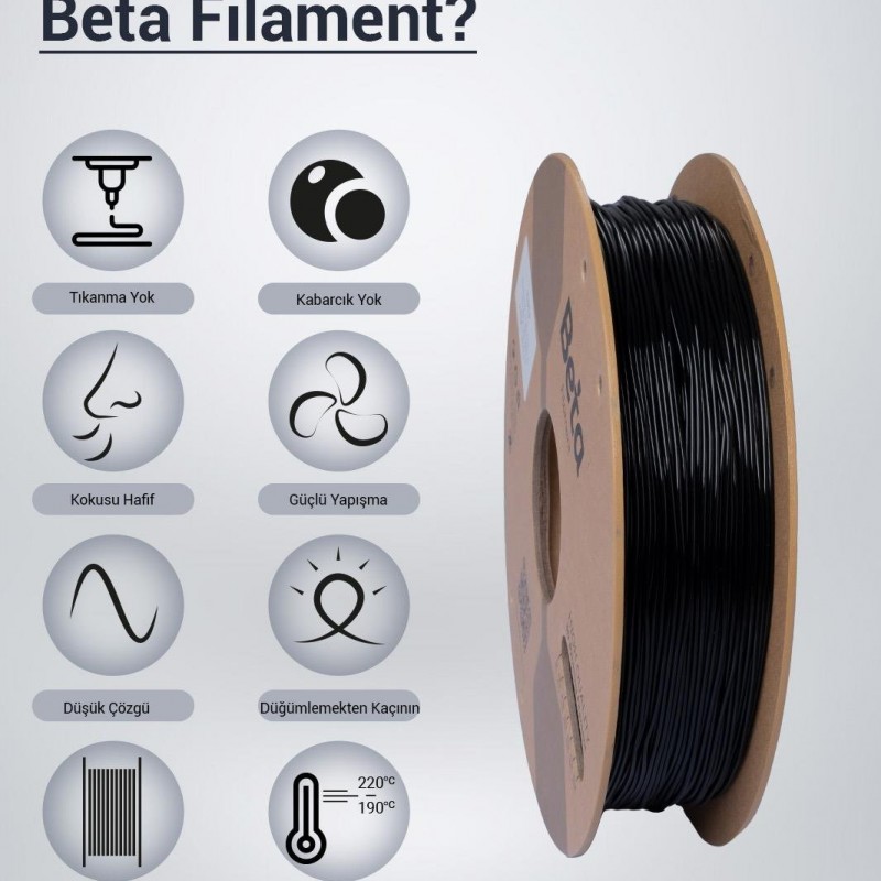 Beta TPU 95A Filament Black