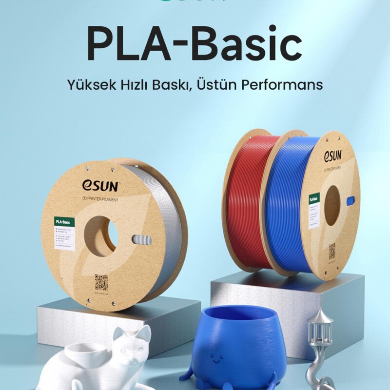Esun PLA-Basic Filament Blue