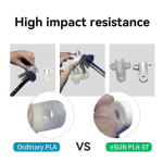 Esun PLA-ST Filament Grey