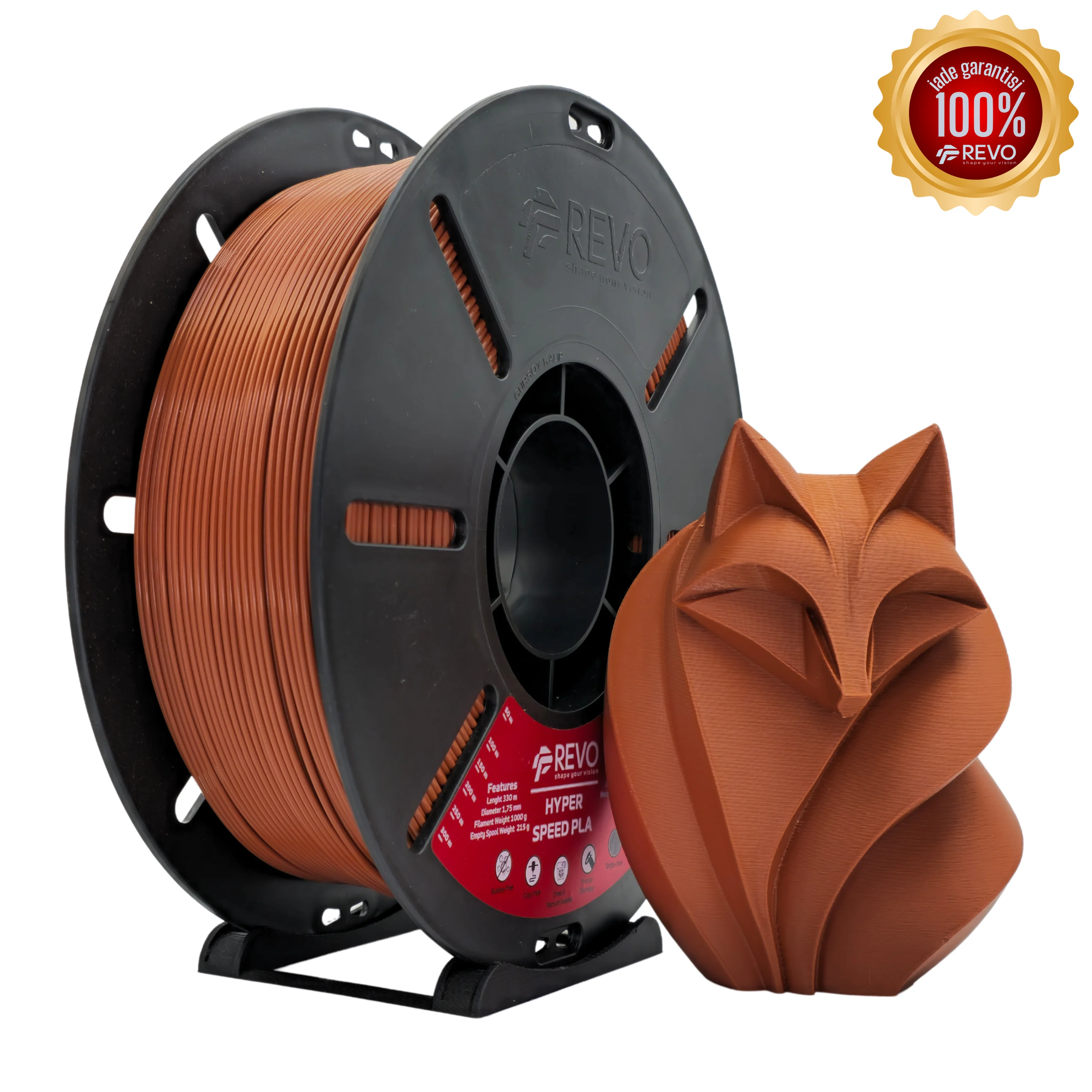 Hyper Speed PLA KAHVERENGİ Filament